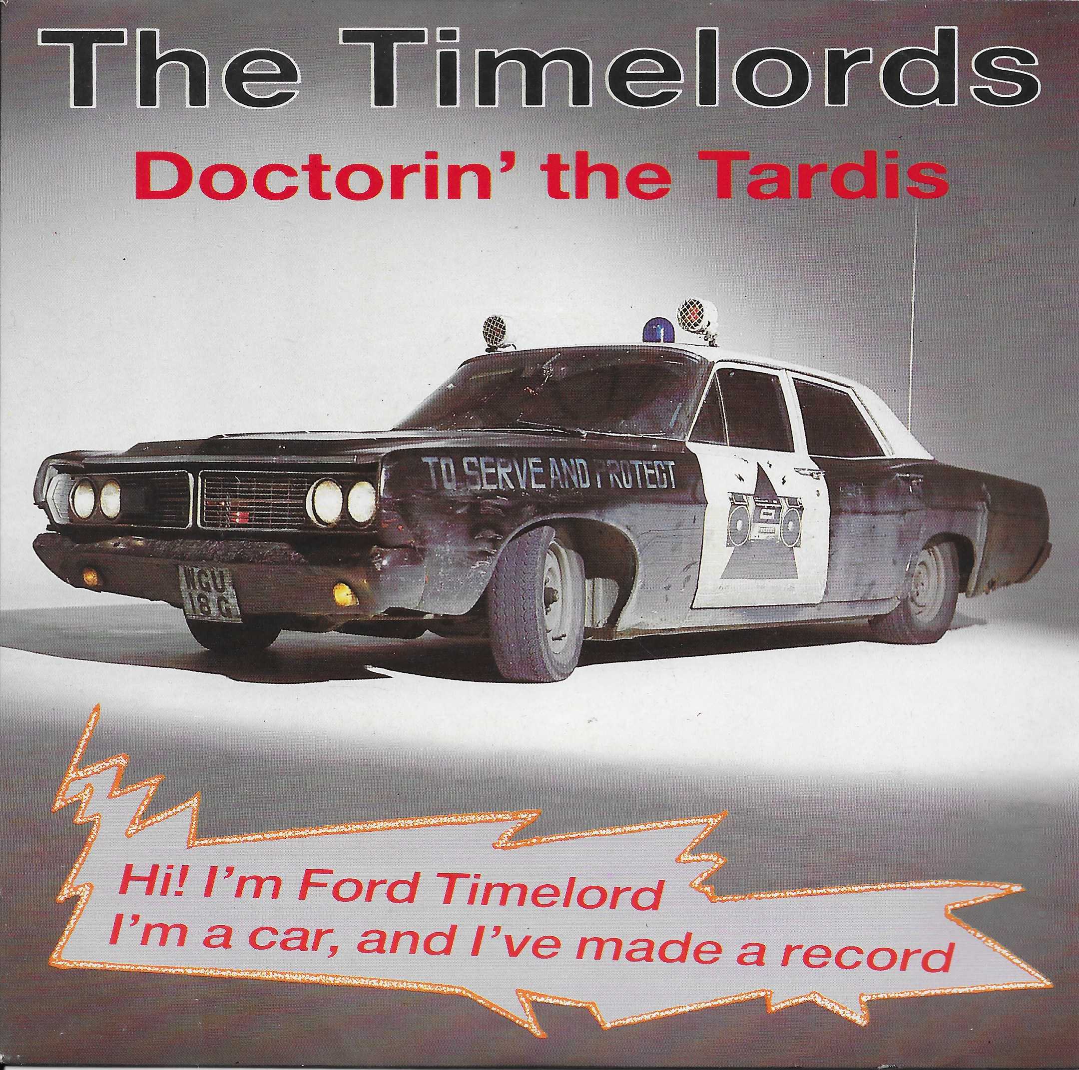 Picture of KLF 003 Doctorin\' the Tardis by artist Ron Grainer / The Timelords / KLF from the BBC records and Tapes library